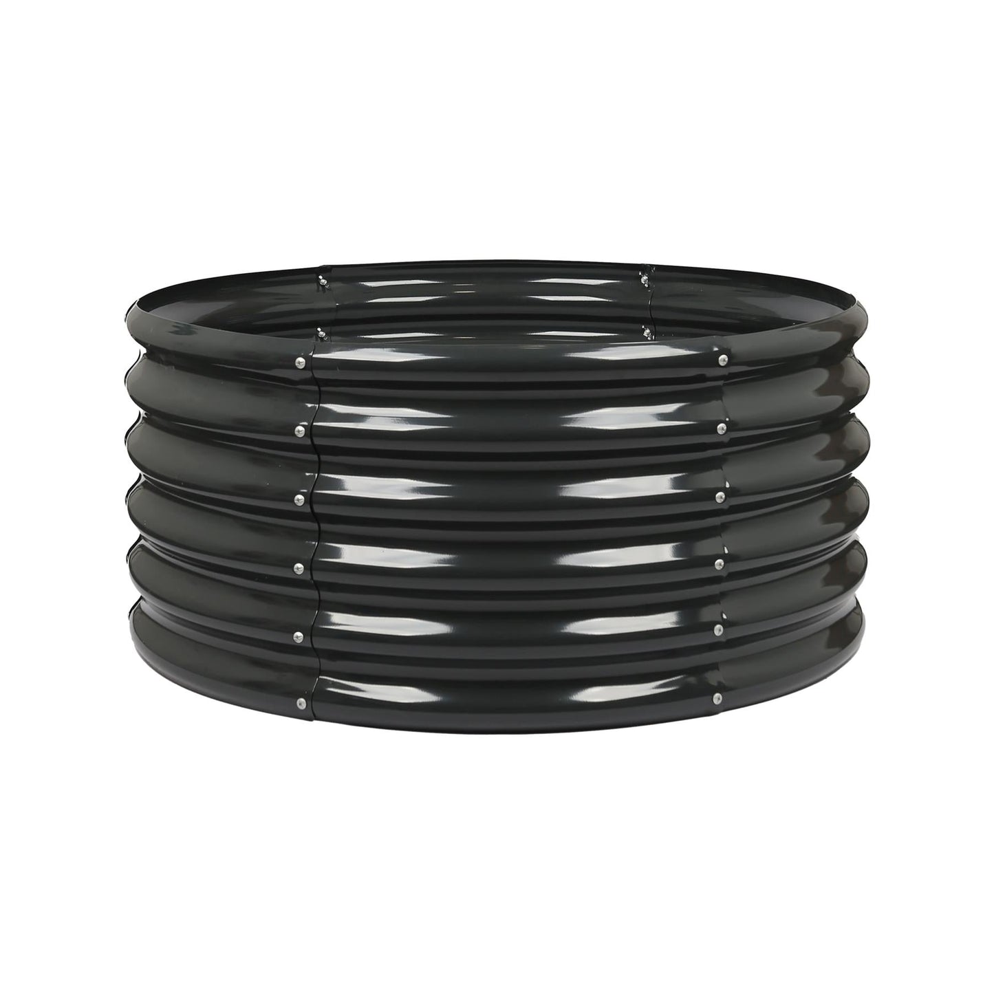 Round Raised Garden Bed - 90cm x 45cm