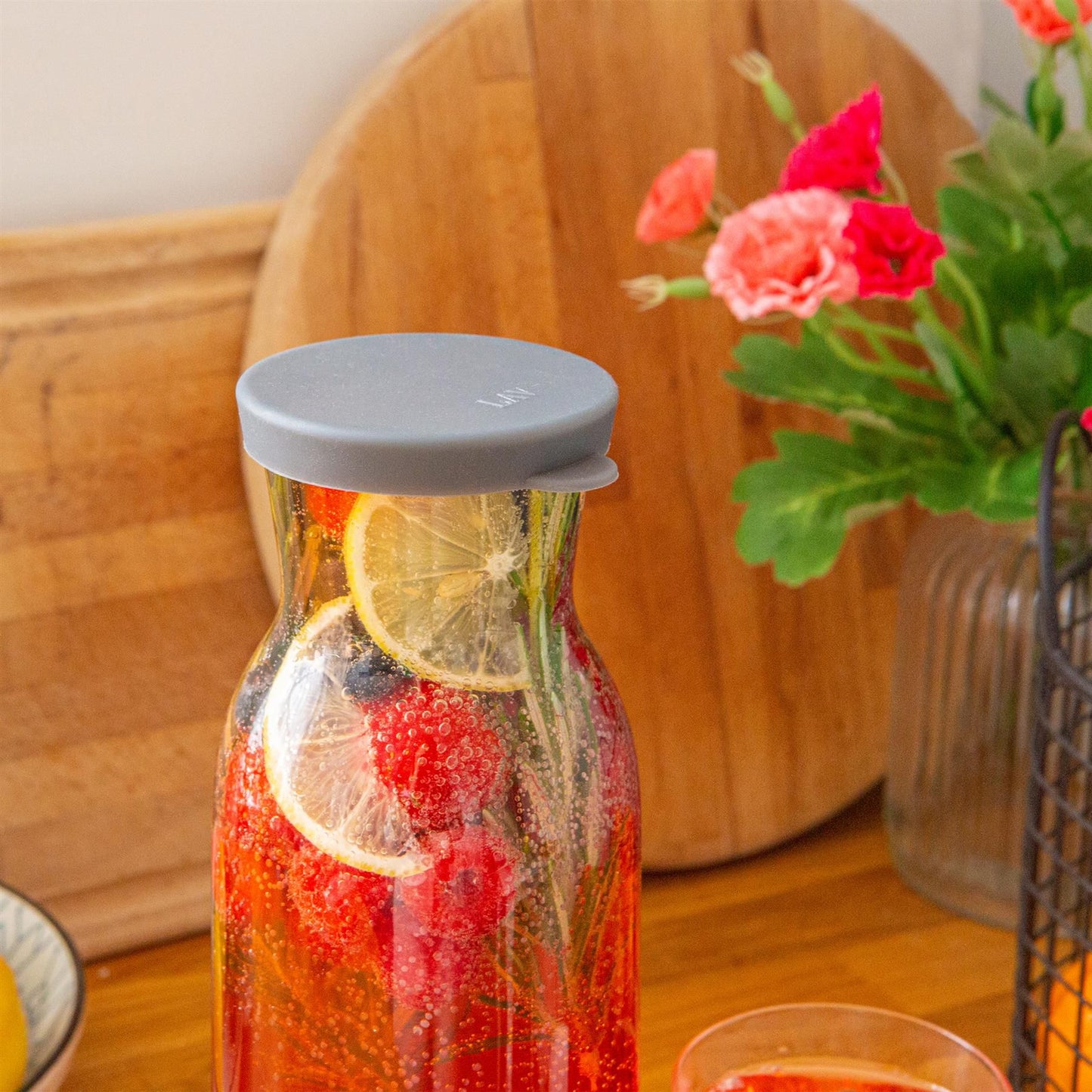 1.2L Fonte Optic Glass Carafe