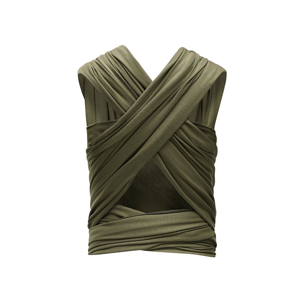 Gaia Carry Stretchy Baby Wrap Pure Tencel - Forest Green