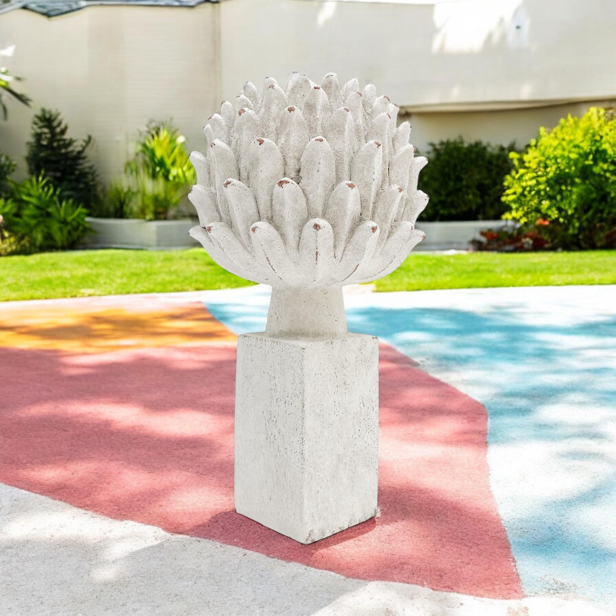 34CM RESIN FLOWER