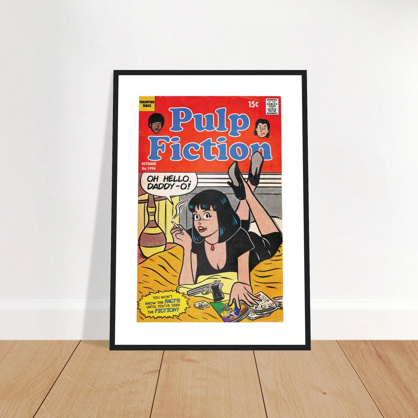 Sarah Sumeray (THIS IS FUN, ISN’T IT.) - 'Oh Hello Daddy-O!' Framed Print