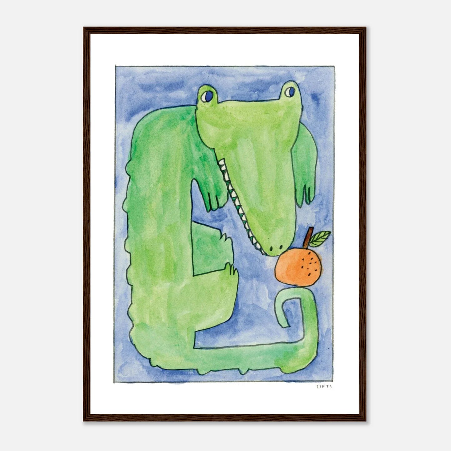 Hayley Deti - 'Florida Gator' Framed Print