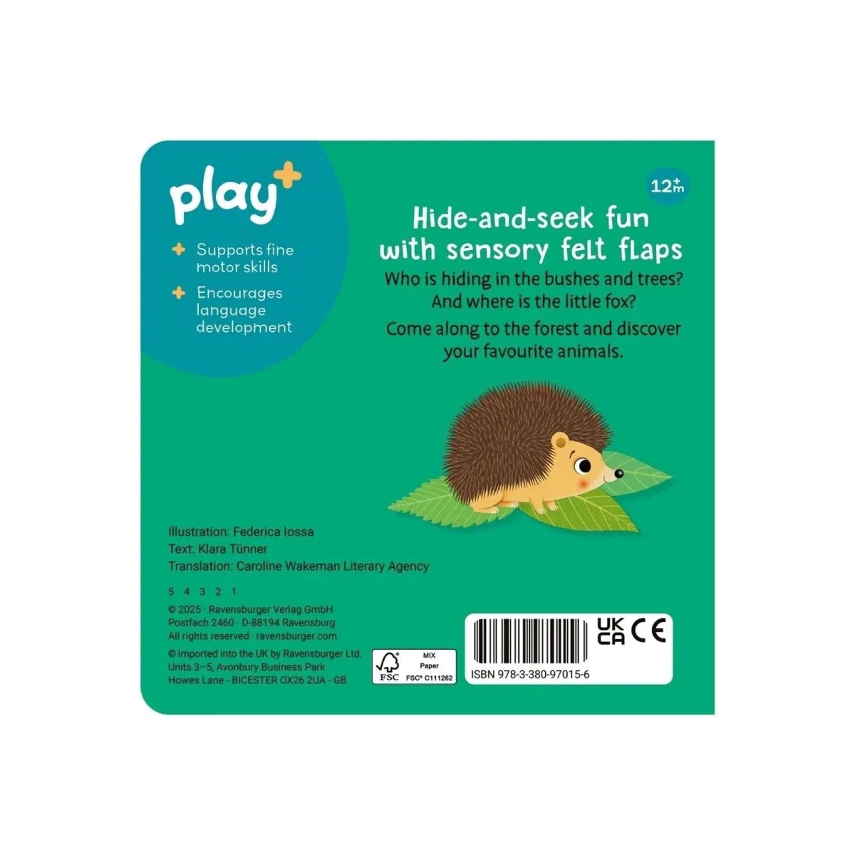 Play+ Are You Hiding Little Fox? Book