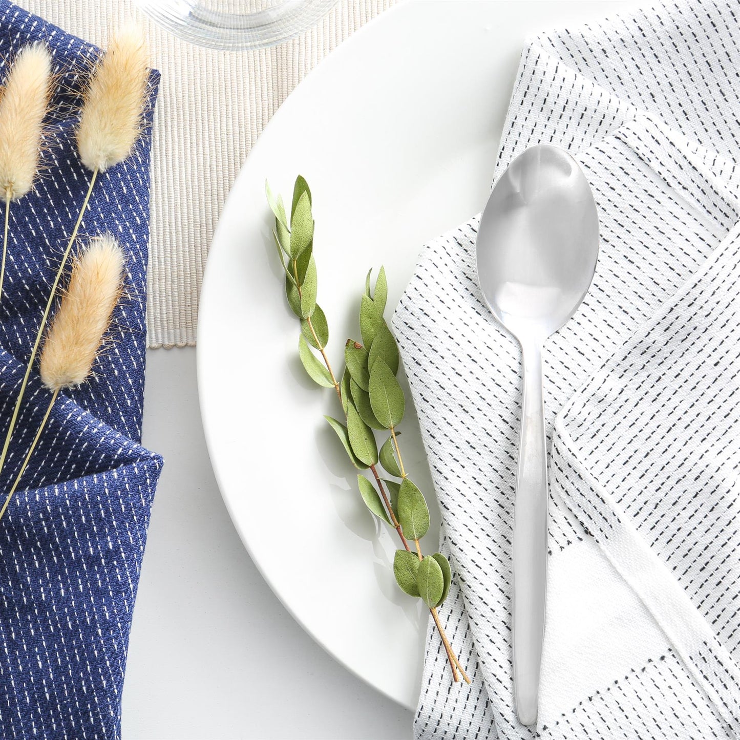 Classic Stainless Steel Dessert Spoons - Pack of 6