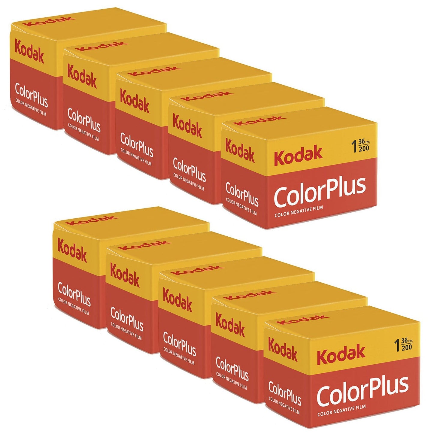 Kodak Color Plus 200 135 Film - 36 Exposures Per Pack