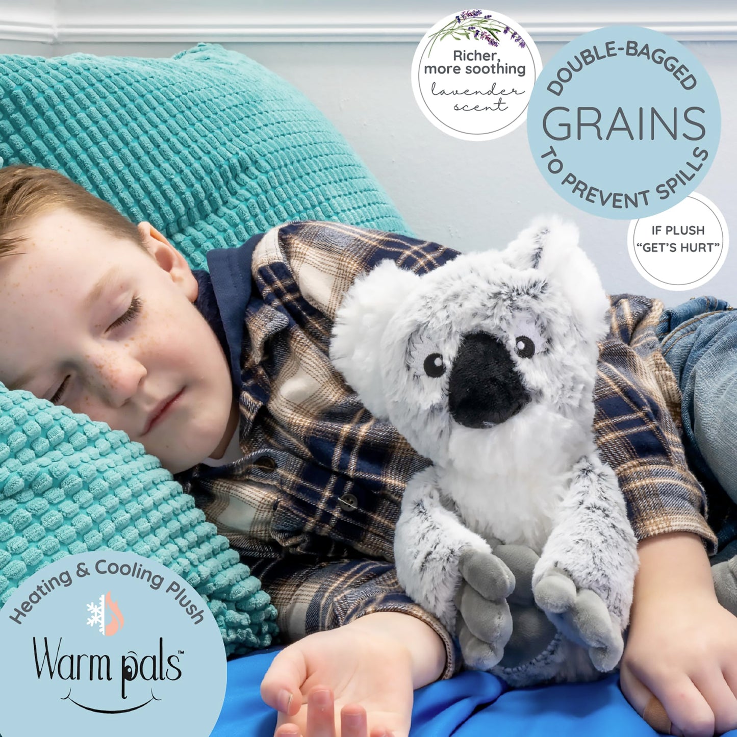 1i4 Group Cuddly Koala – Microwavable Weighted Plush Heated Toy by Warm Pals