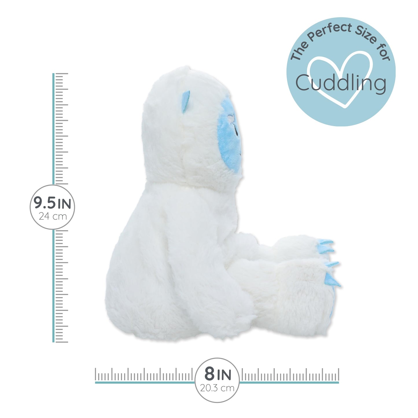 1i4 Group Yeti Heated Plushie by Warm Pals – Microwaveable & Weighted Plush Toy