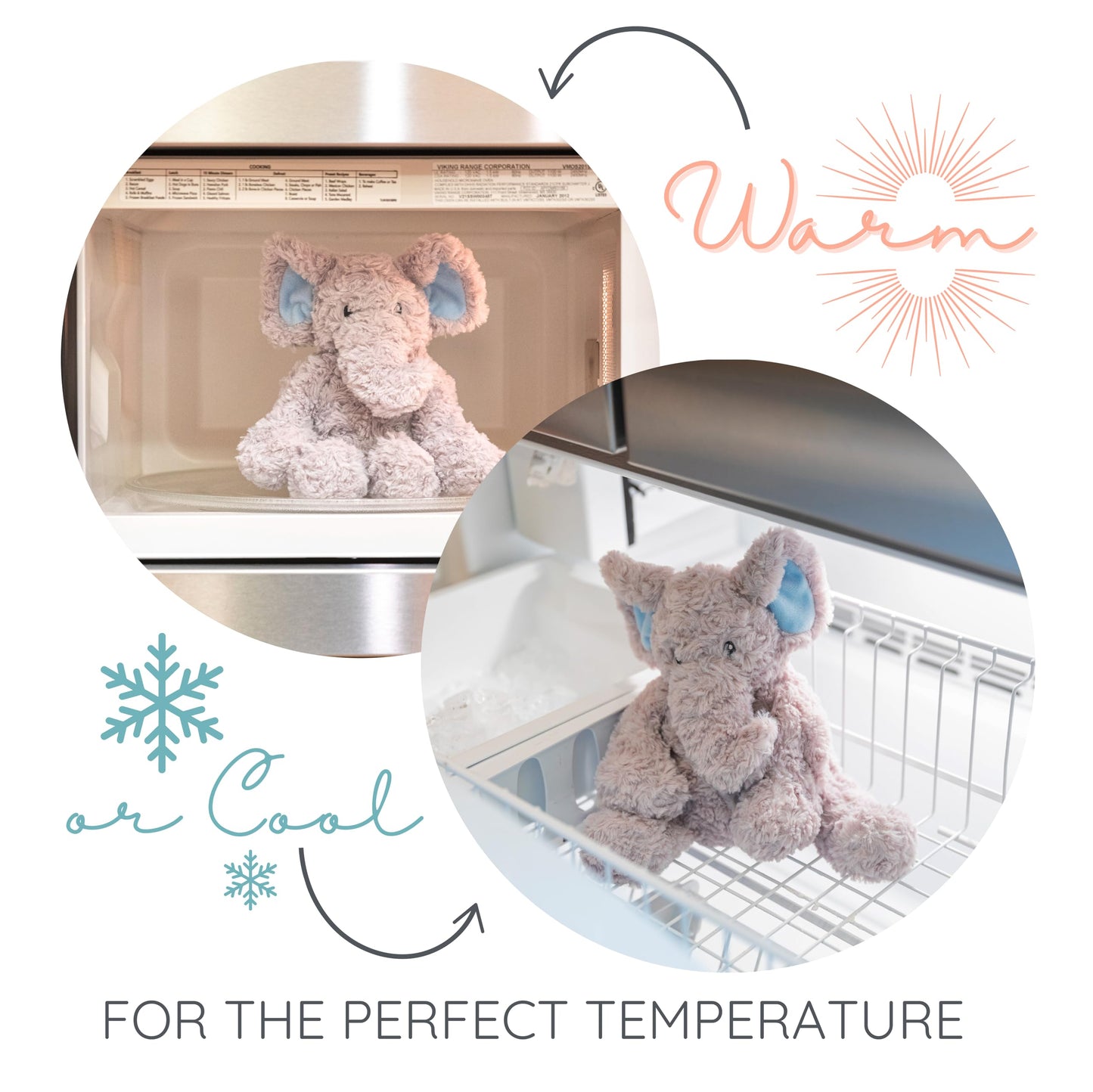 Highland Cow Heated Plushie | Microwavable & Weighted Plush by Warm Pals