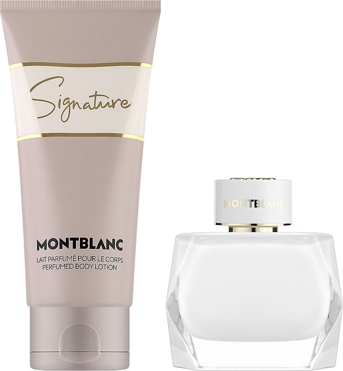 Mont Blanc Signature Gift Set 50ml EDP + 100ml Body Lotion