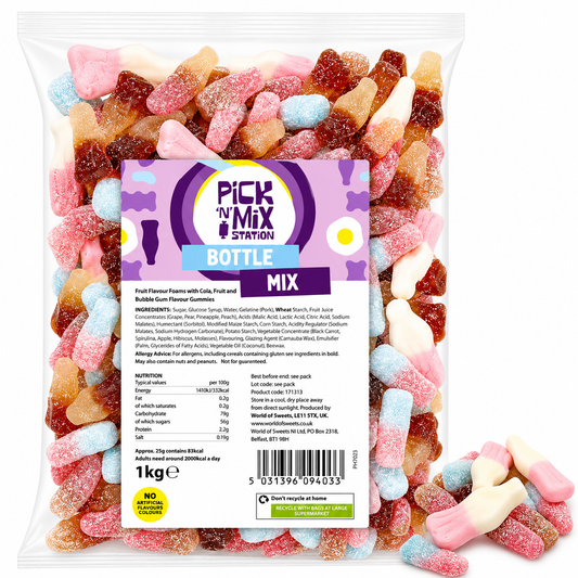 1kg Bottle Sweets Mix Bag