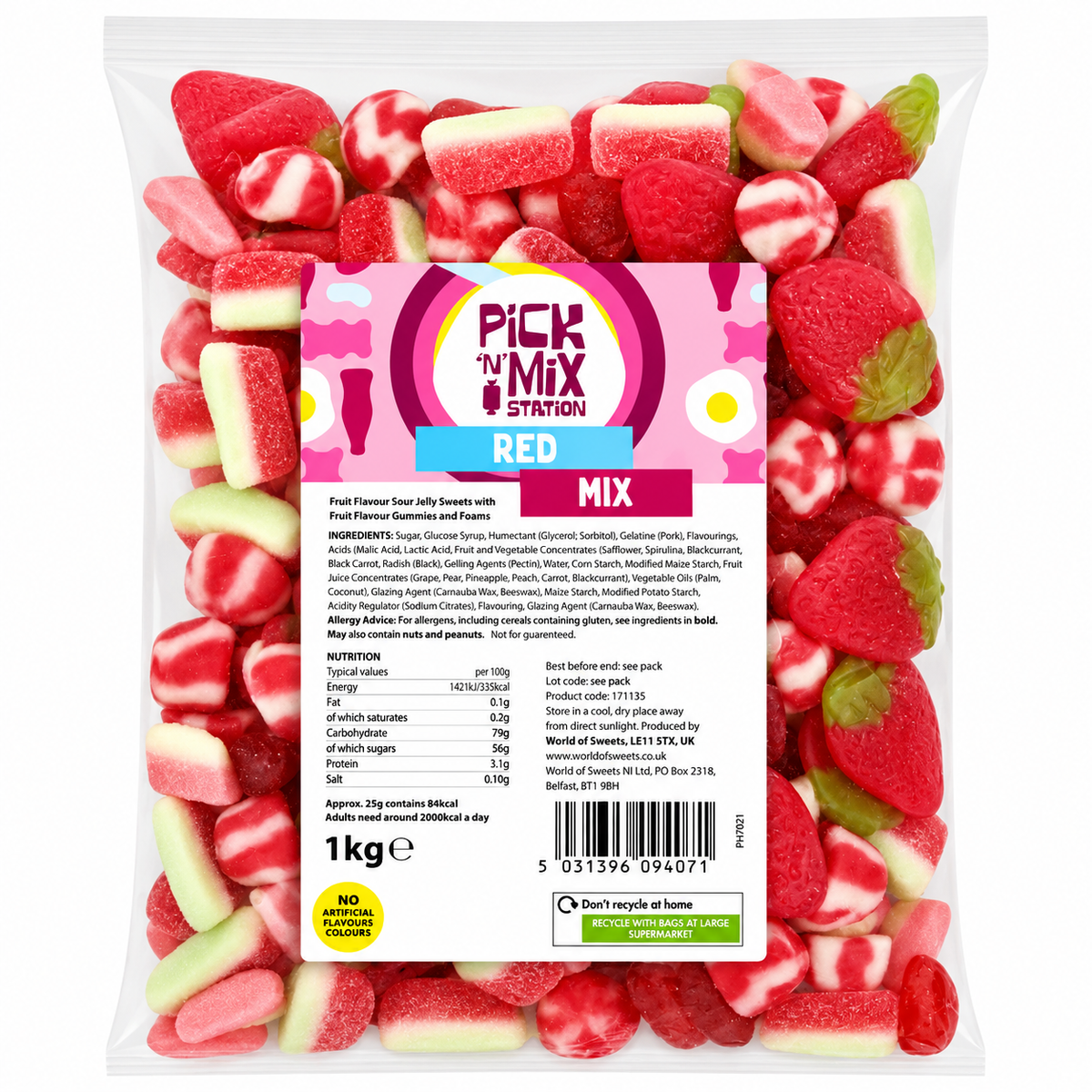 1kg Pick N Mix Sweets Bag