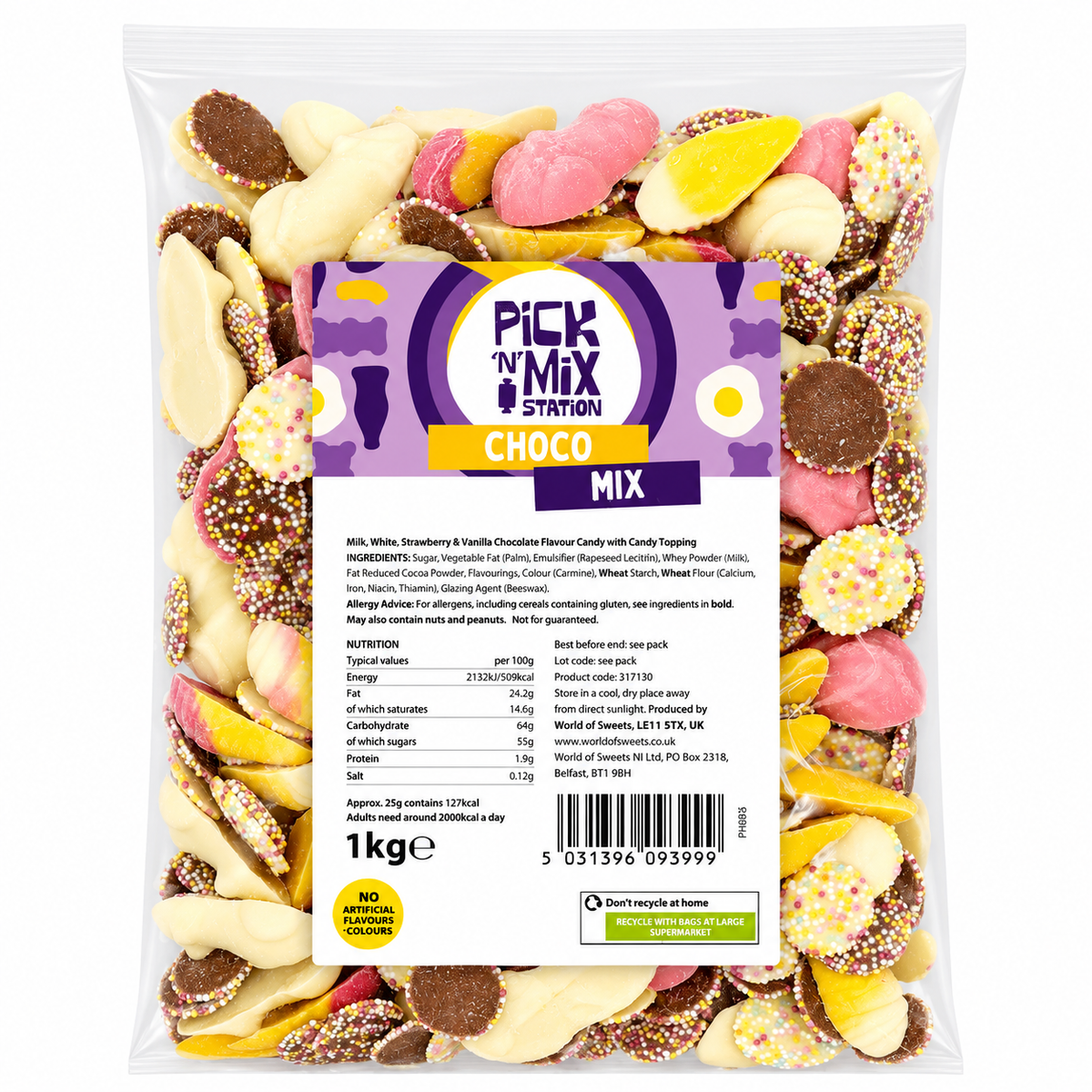 1kg Pick N Mix Sweets Bag