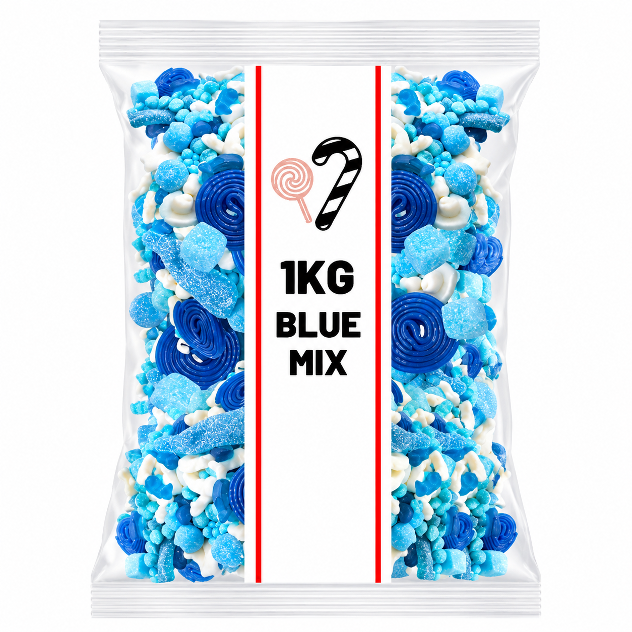 2 For £15.00 1kg Pick N Mix Sweets Blue & Pink
