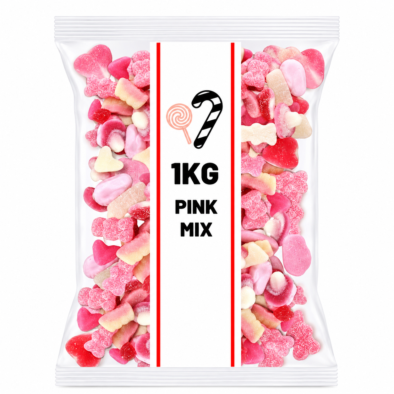 2 For £15.00 1kg Pick N Mix Sweets Blue & Pink