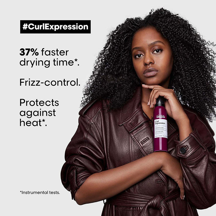 L'Oréal Professionnel Serié Expert Curl Expression Drying Accelerator Speeds Drying & Protects Curls for Curly & Coily Hair 90 g/3.17 oz