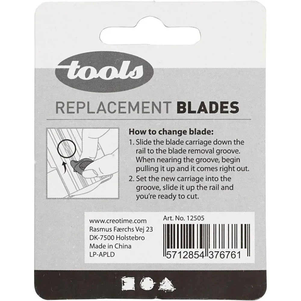 2 x Paper Trimmer Replacement Blades Making Cards Invitations Model 12503 and12504