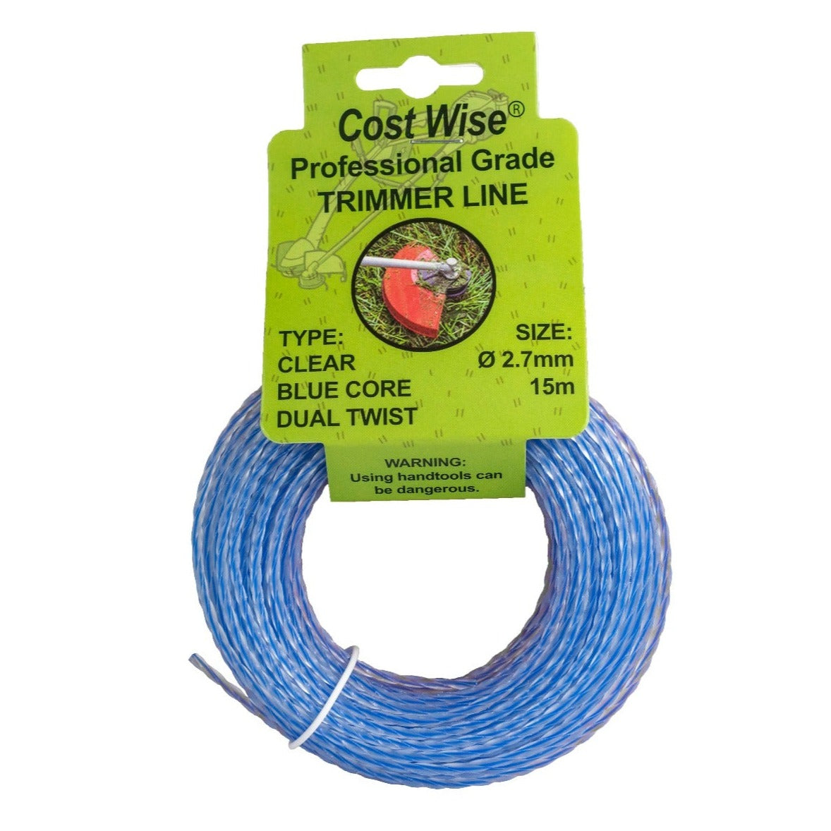 Strimmer Line Dual Blue Twist 2.7mm x 15m
