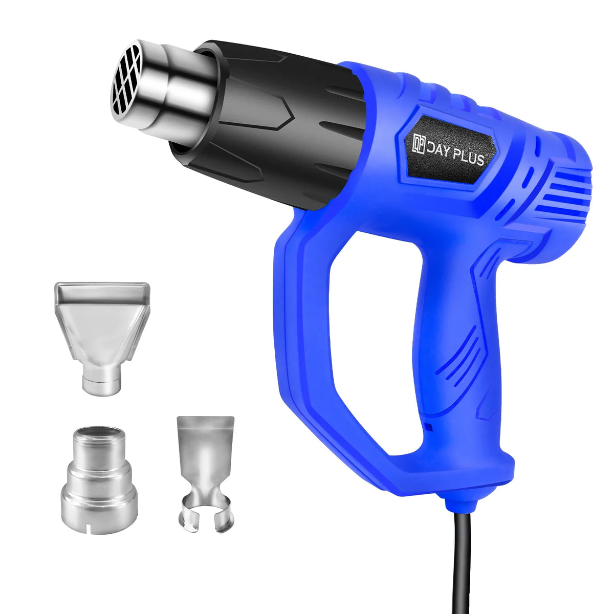 2000W Heavy Duty Heat Gun with Variable Temperature Control & 4 Nozzles DIY Hot