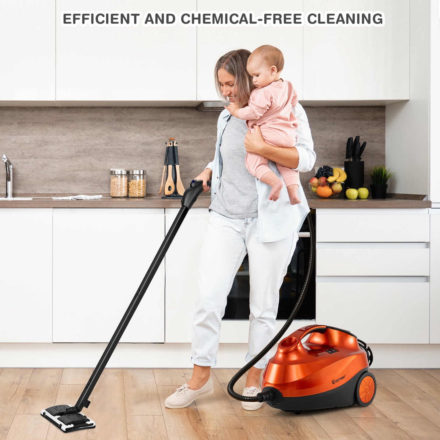 2000w Multi Purpose Steam Cleaning Mop-Blue