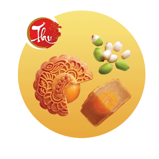 KINH DO Bánh Trung Thu Hạt Sen 1 Trứng 150g