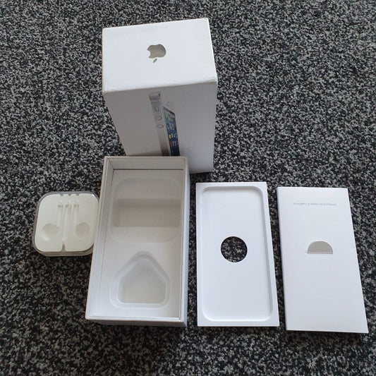 Apple iPhone 5 White Empty Phone Box
