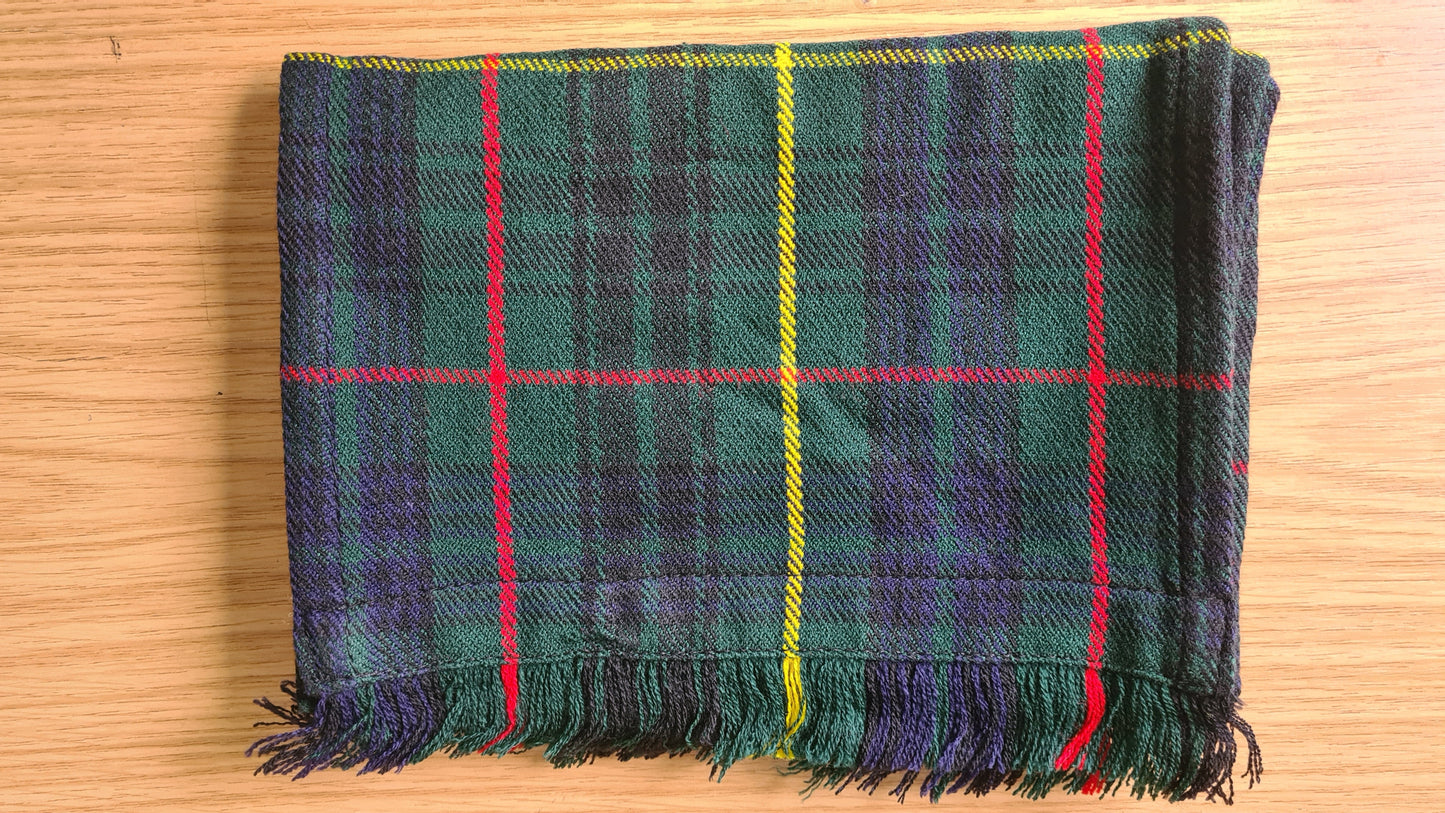 Acrylic Wool Tartan Scarf for Men & Women Shawls and Wraps