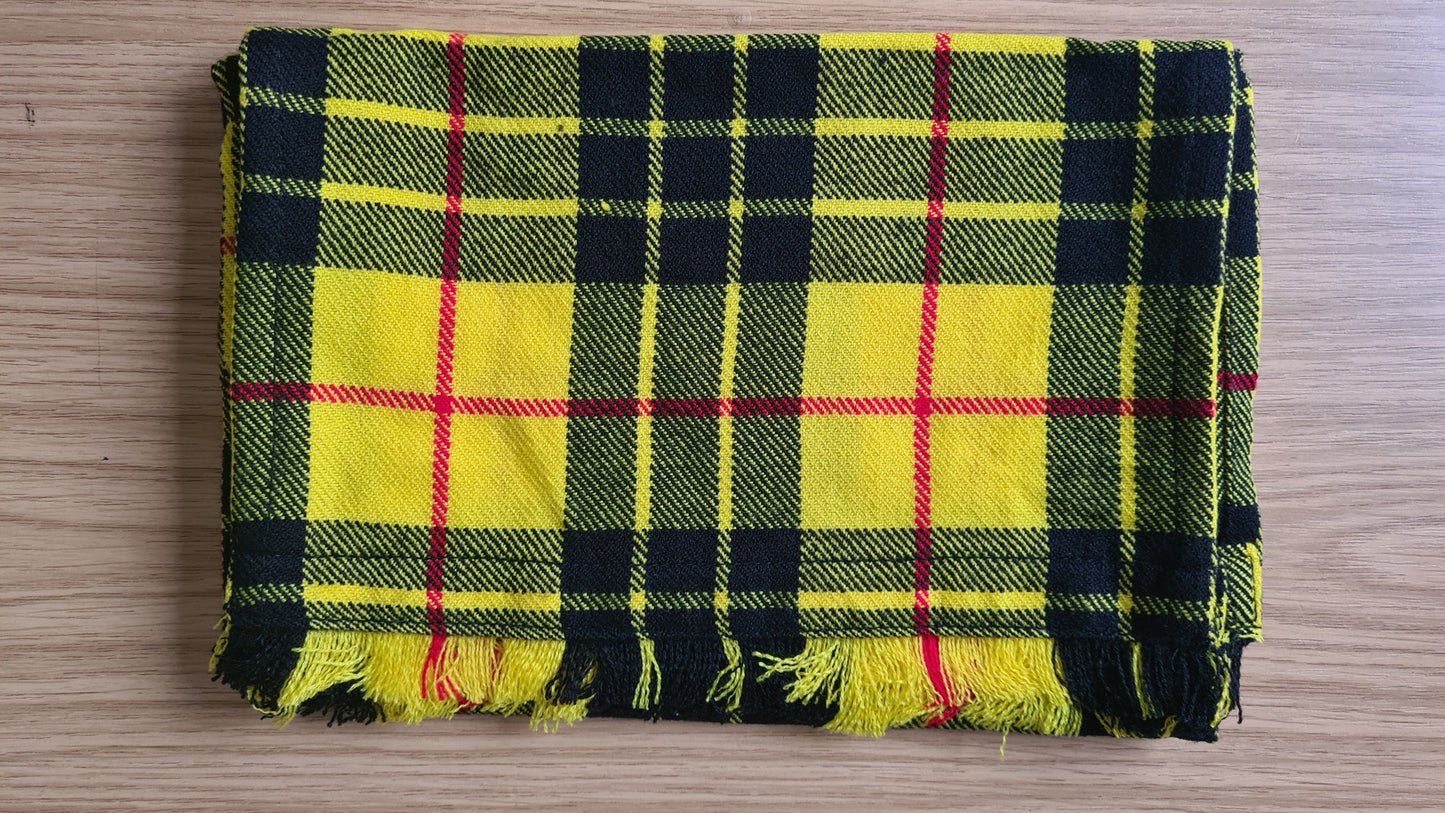 Acrylic Wool Tartan Scarf for Men & Women Shawls and Wraps