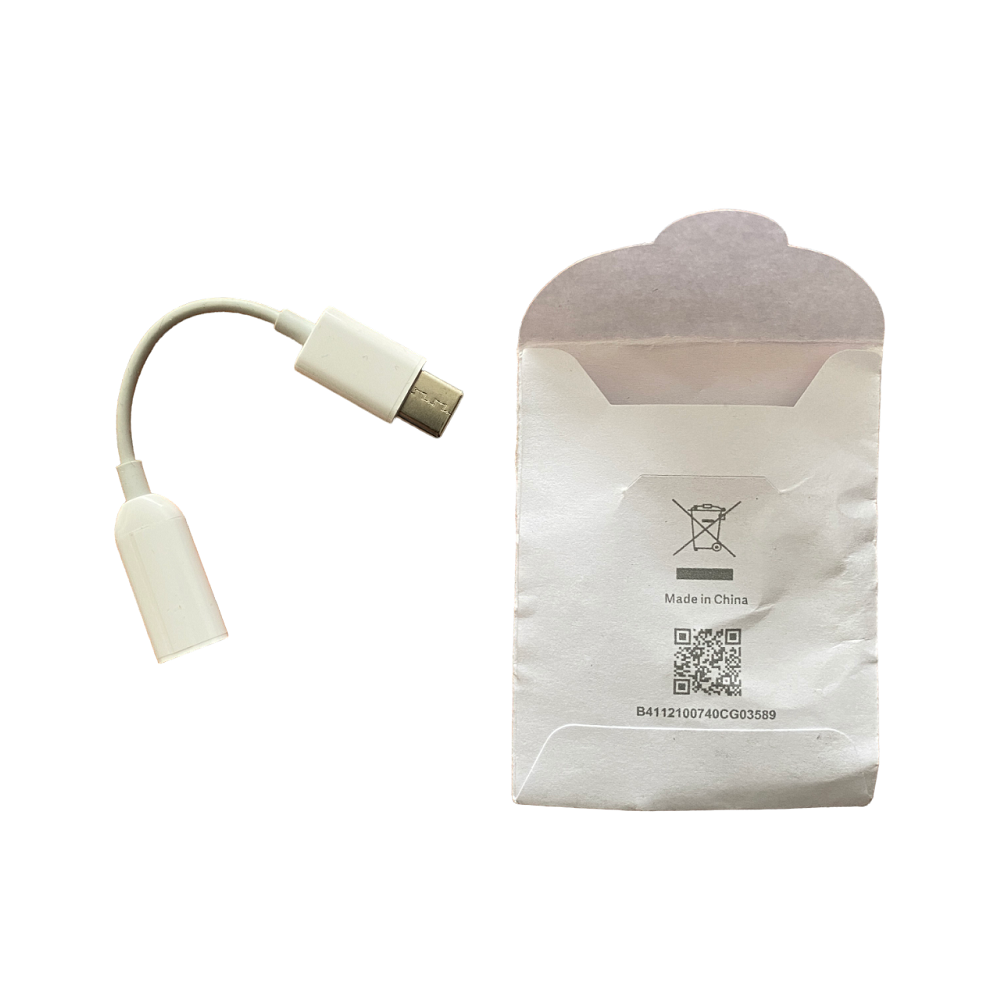 Xiaomi USB-C to 3.5mm Adapter - White (For Xiaomi Phones)