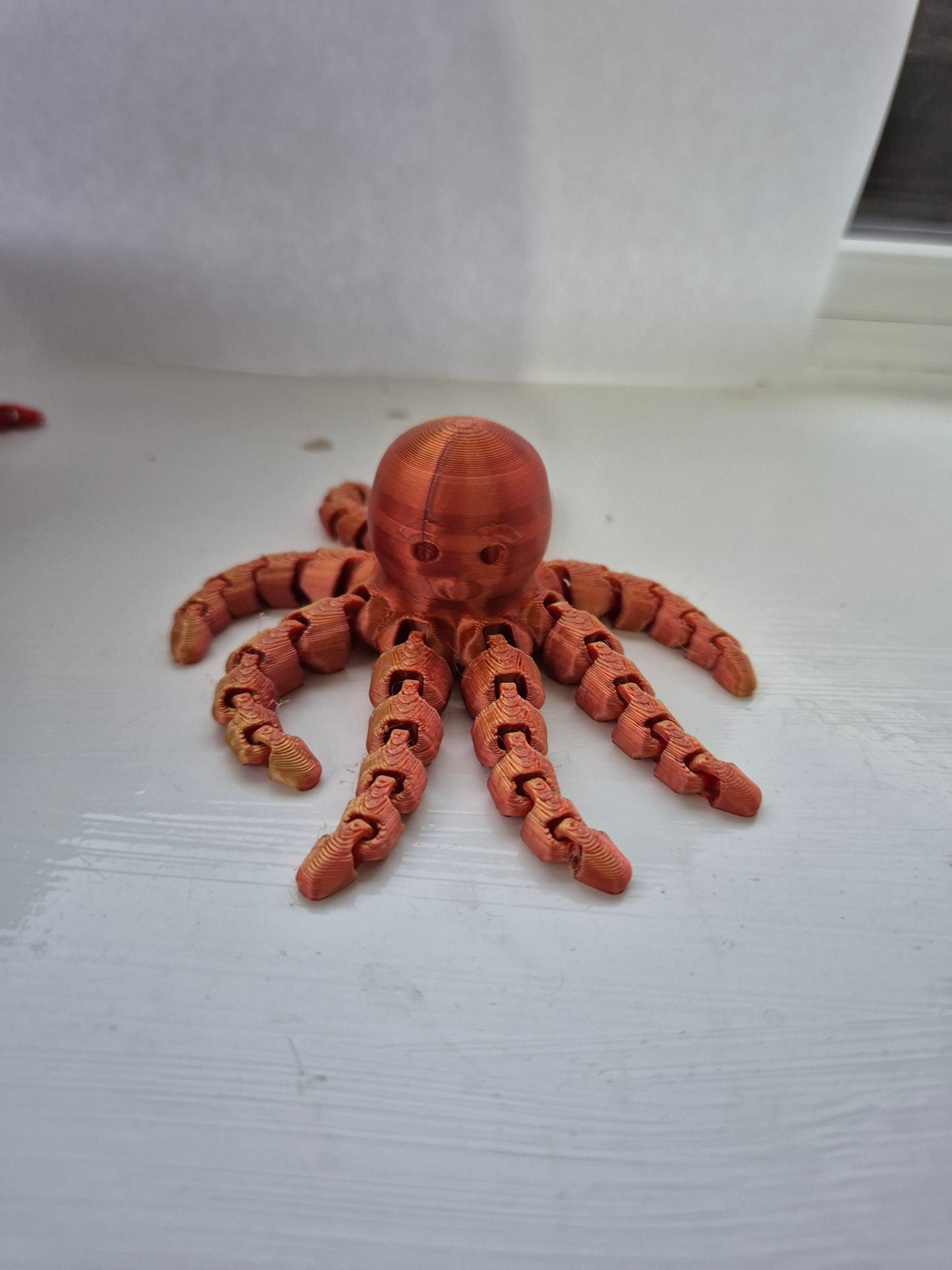 Flexible fidget colourful octopus Sensory toy for ADHD autism stimming