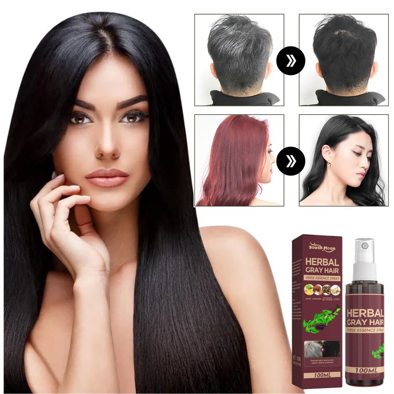 Herbal White To Black Black Hair Liquid