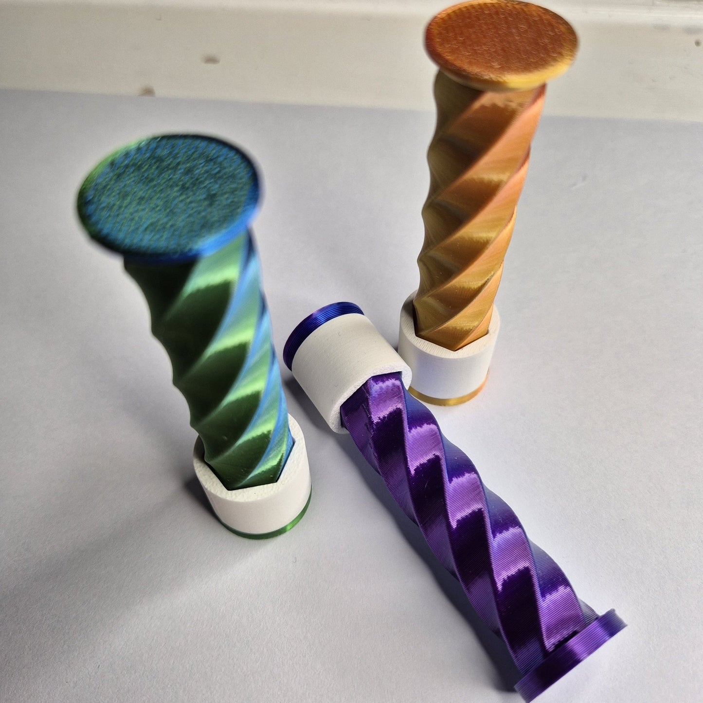3dFidgets - Spiral Fidget Toy in 2024 trending colours adults