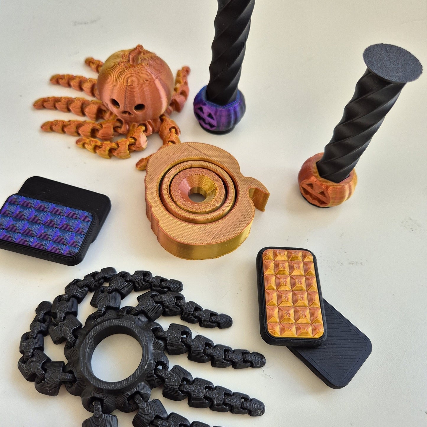 3dFidgets halloween spooky themed pumpkin clicker-