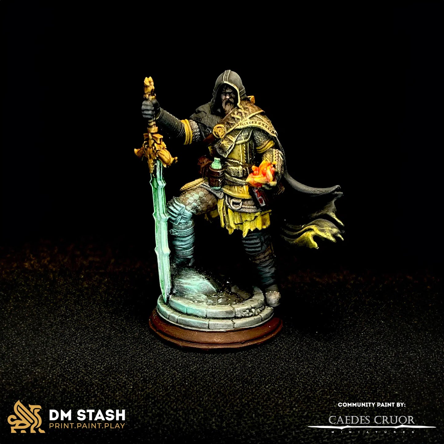 Ator – Revenant of Vindication - 3D Printed Ranger Miniature