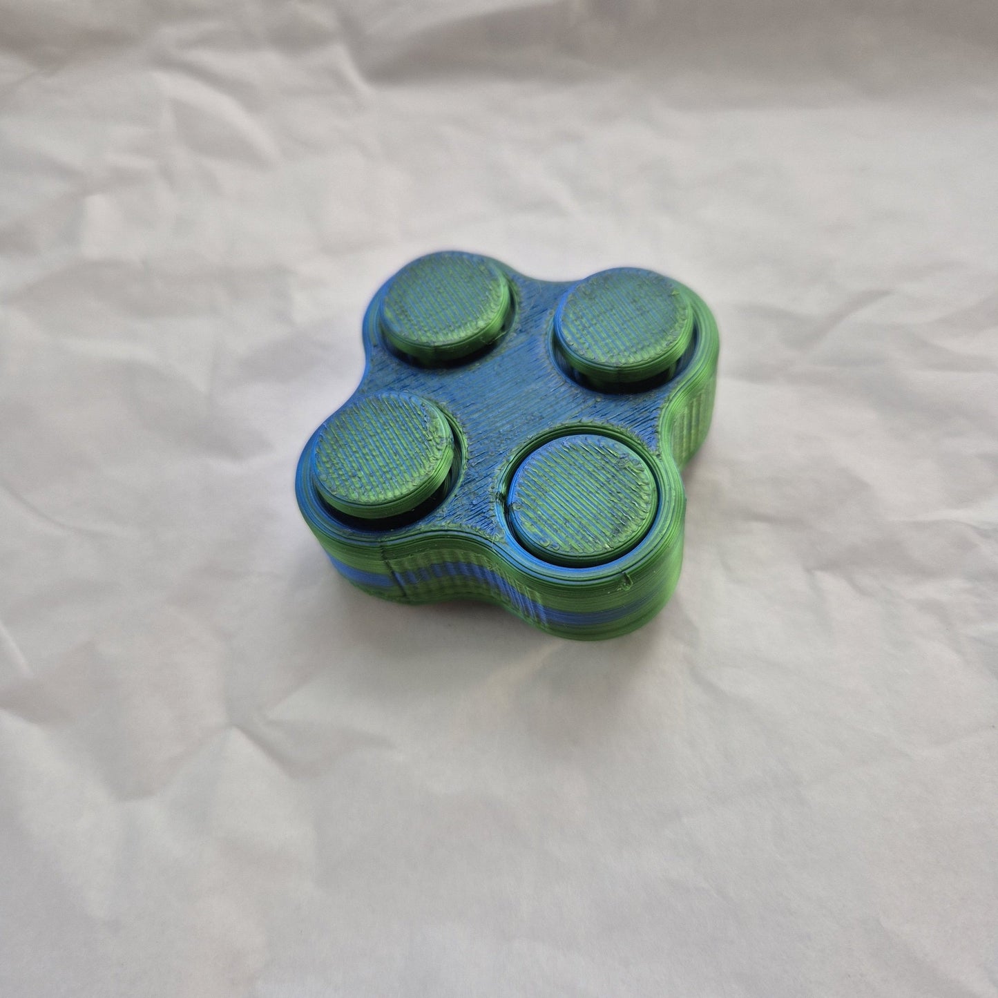 3dFidgets Clicky 4 Button Fidget Sensory Stimming Toy adult
