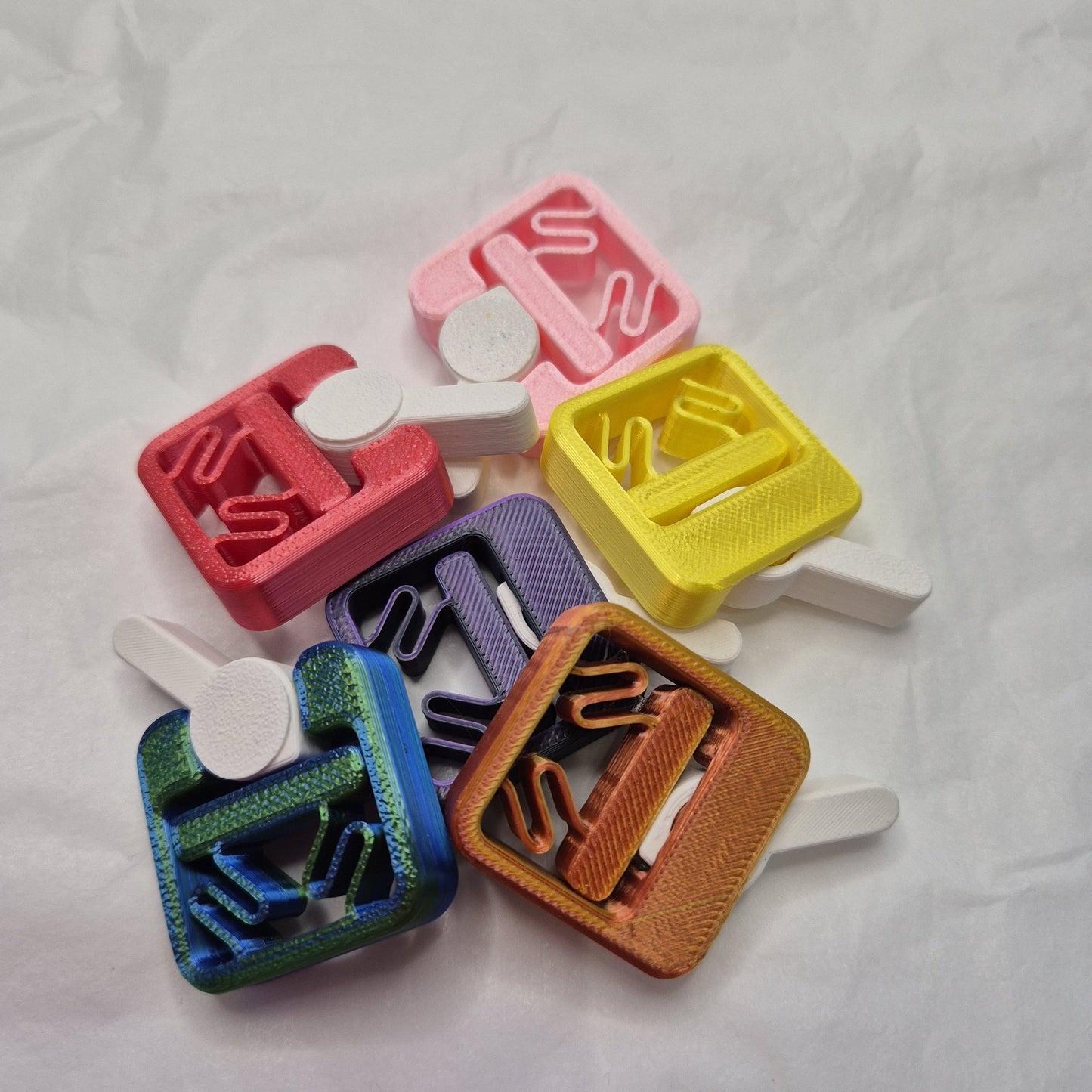 3dFidgets - FLICK switch colourful playful fidget toy 2024 sensory trending fidgettoy adults