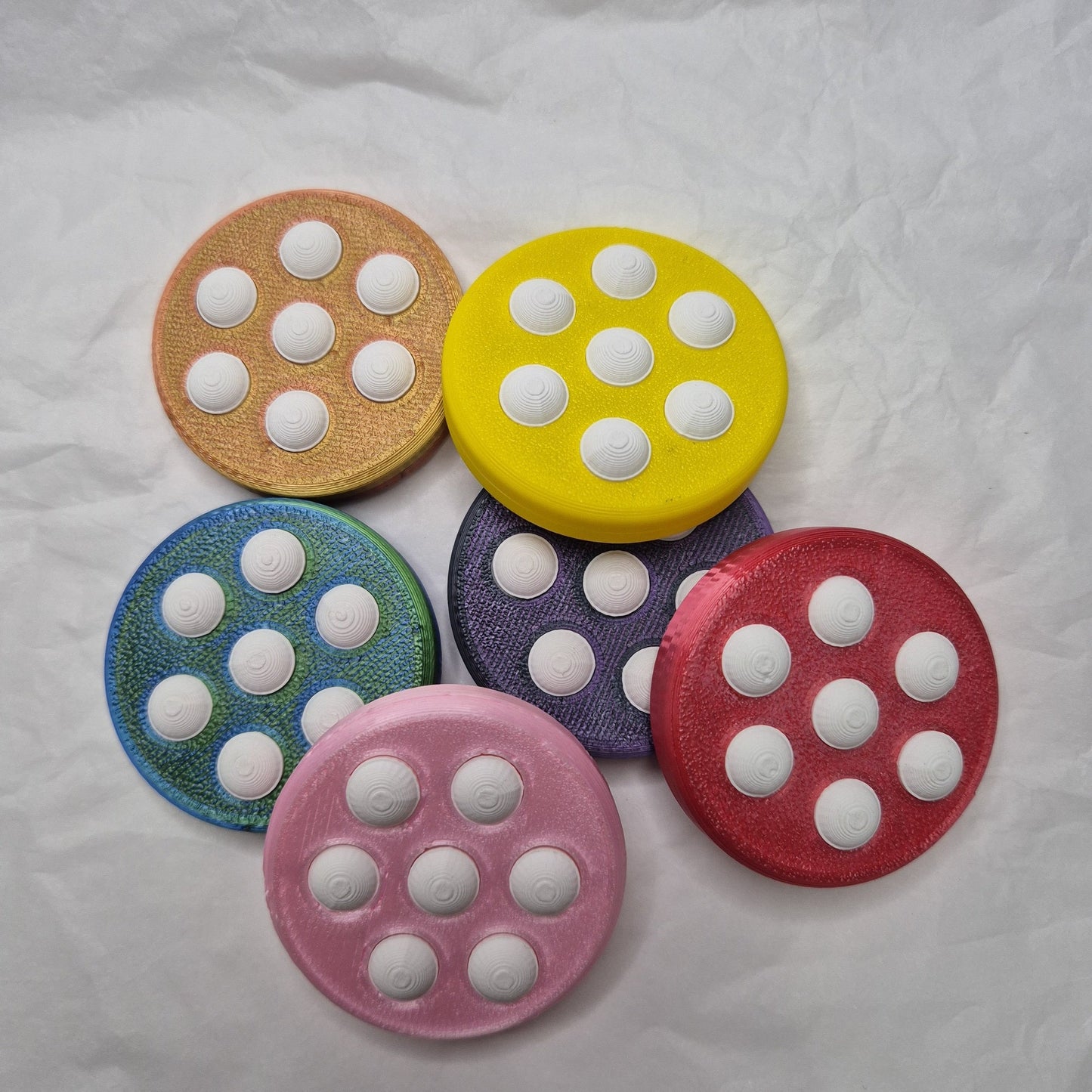 3dFidgets - Clicky Pad - Sensory Stimulation & Anxiety Relief Toy for Adults with ADHD