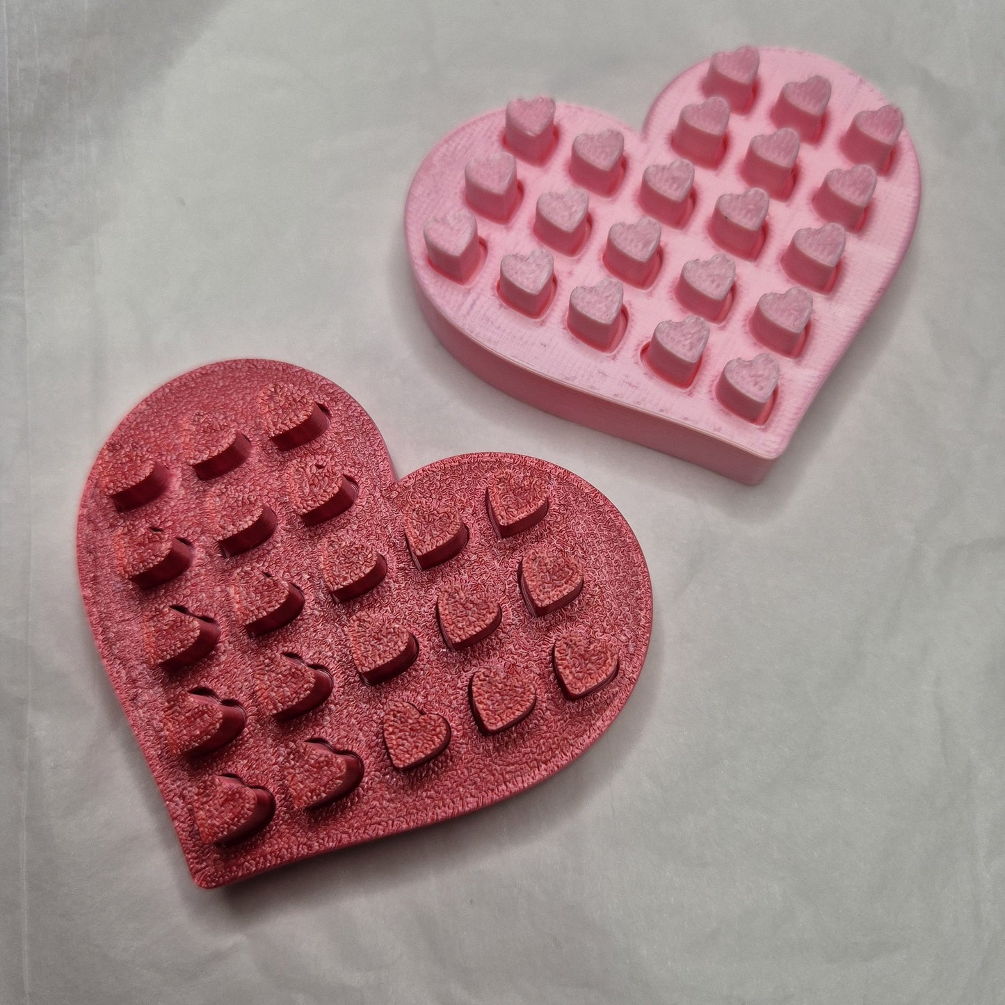 3dFidgets - Heart Shape Rain Maker Fidget Toy for Stress Relief love valentines