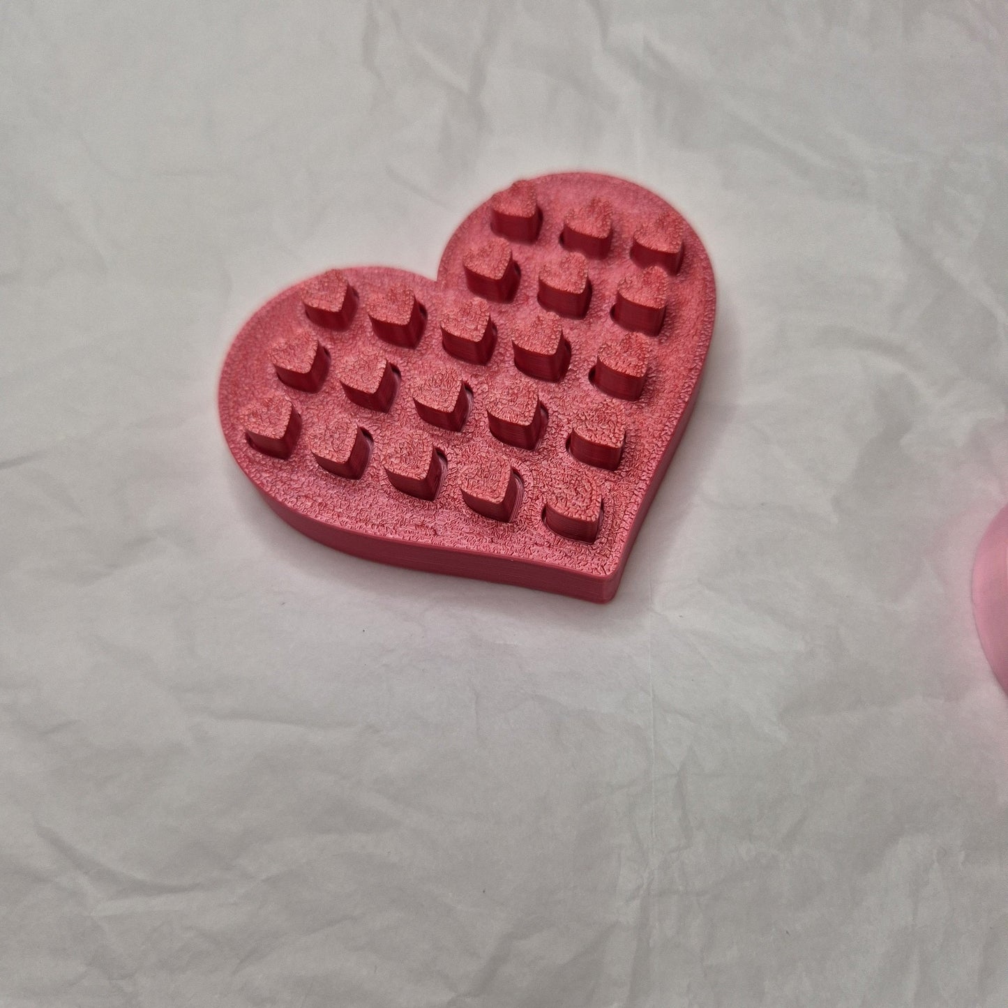 3dFidgets - Heart Shape Rain Maker Fidget Toy for Stress Relief love valentines