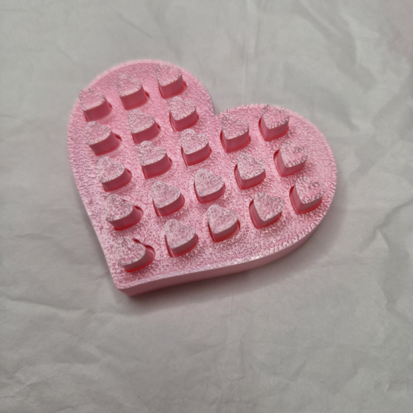 3dFidgets - Heart Shape Rain Maker Fidget Toy for Stress Relief love valentines