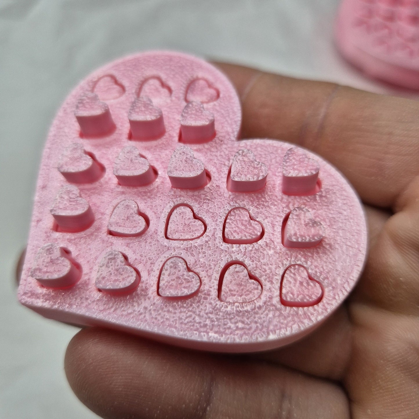 3dFidgets - Heart Shape Rain Maker Fidget Toy for Stress Relief love valentines