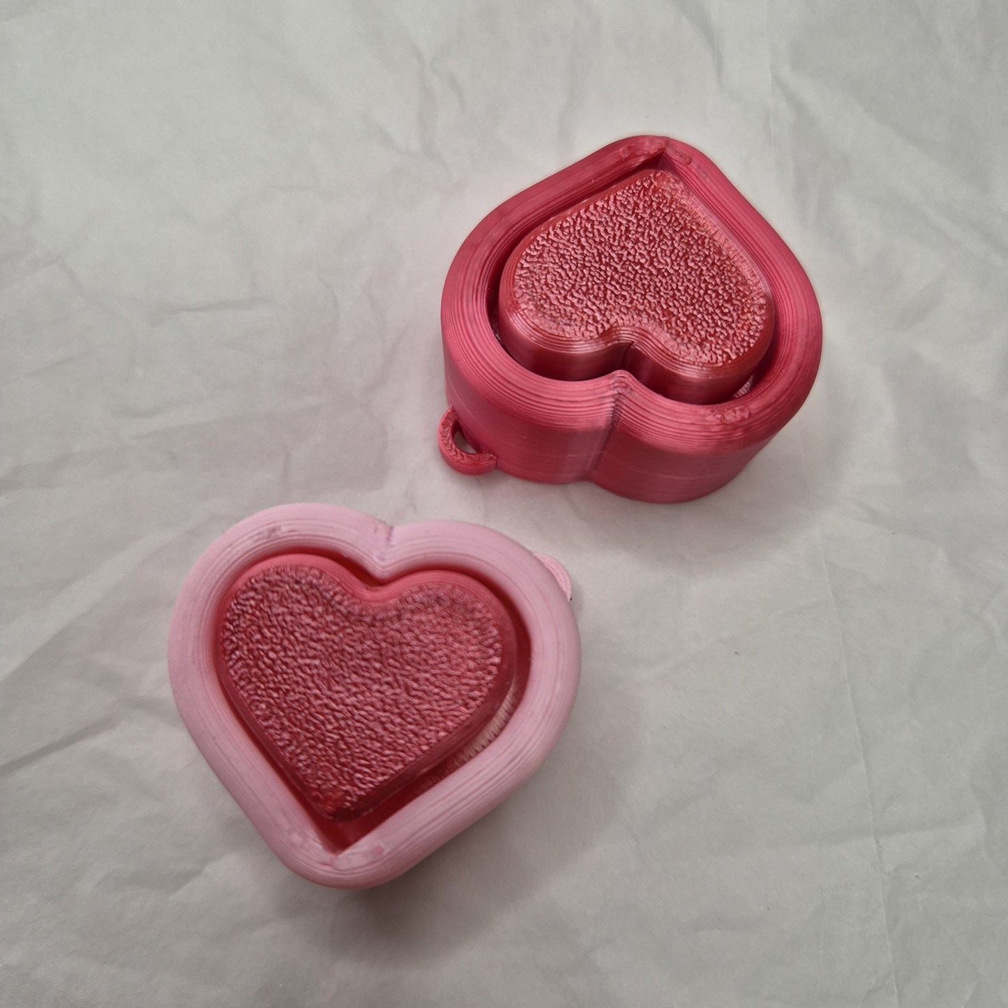3dFidgets - Clicky Heart Button with real mechanical keys love valentines ASMR Fidget toy