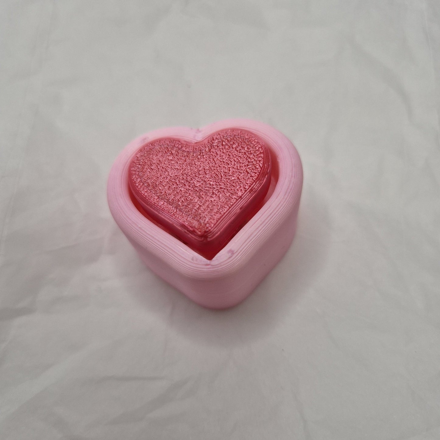 3dFidgets - Clicky Heart Button with real mechanical keys love valentines ASMR Fidget toy