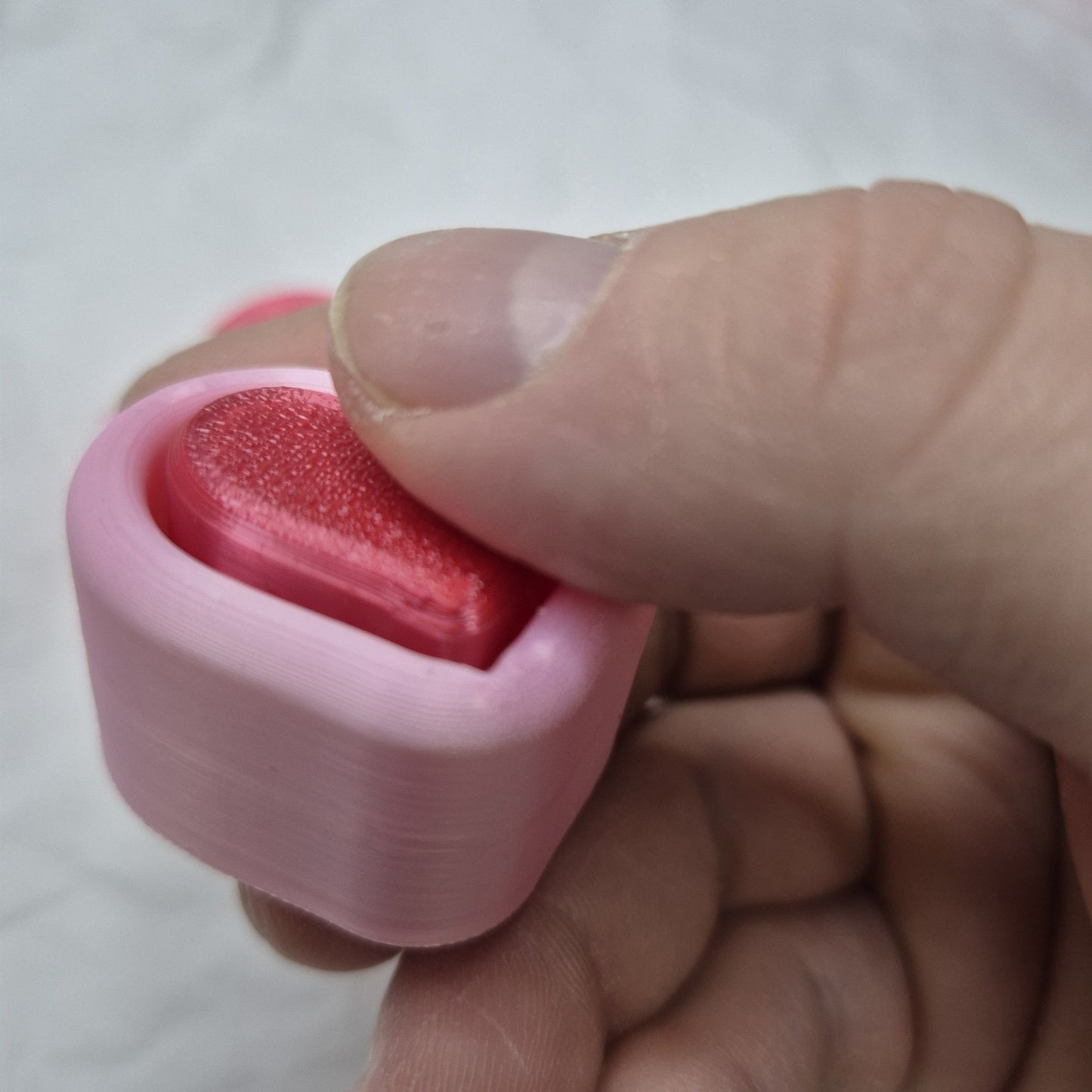 3dFidgets - Clicky Heart Button with real mechanical keys love valentines ASMR Fidget toy