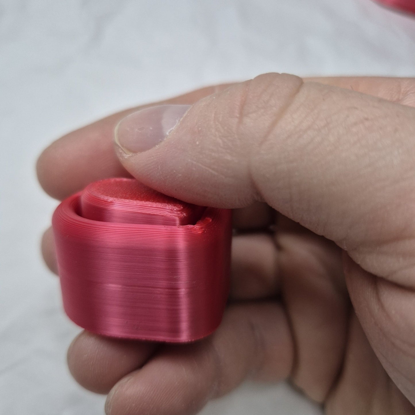 3dFidgets - Clicky Heart Button with real mechanical keys love valentines ASMR Fidget toy