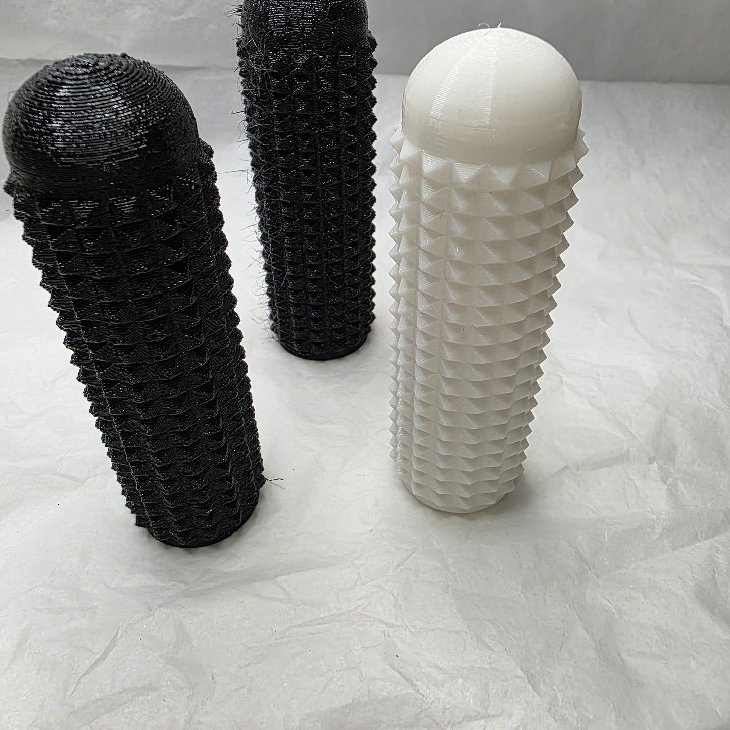 3dFidgets Pain Squeezer  - Massage Roller with Soft, Textured Spikes - for Feet, Body or Hands