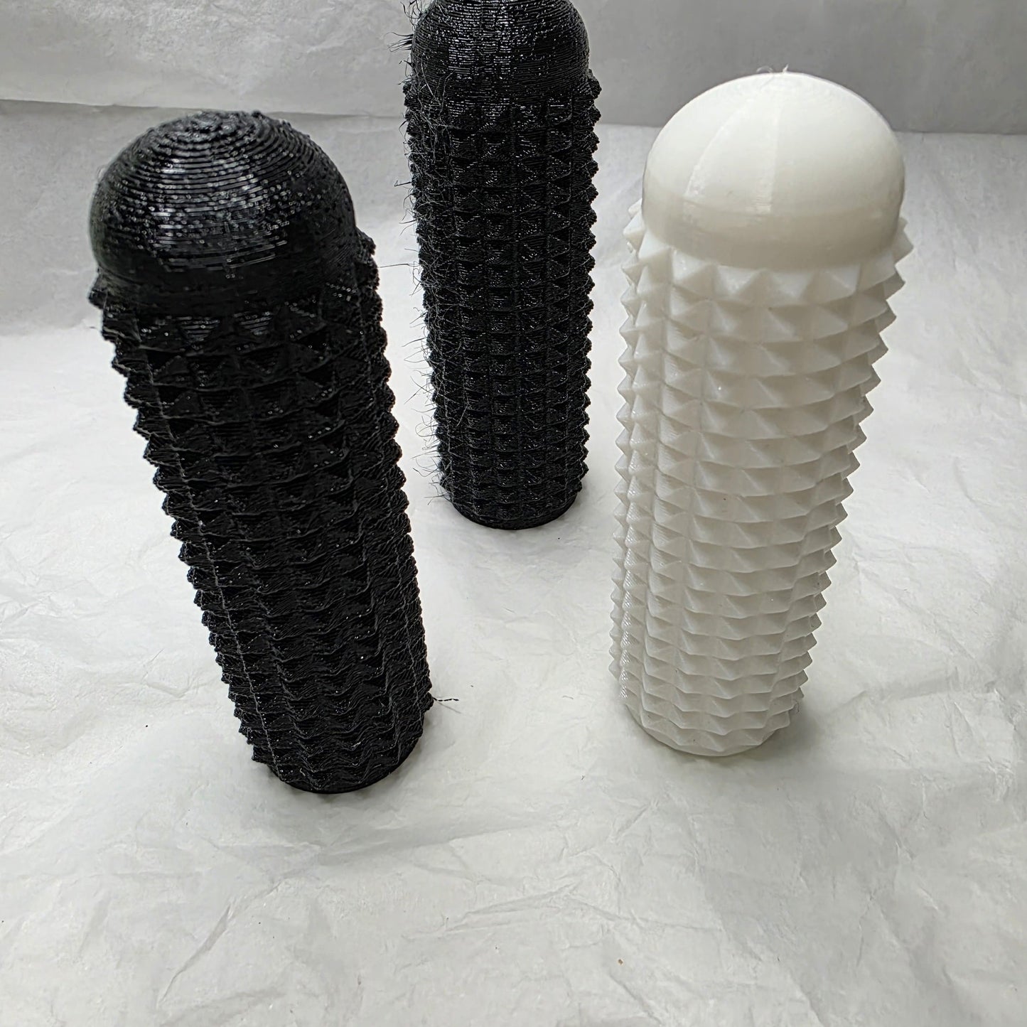 3dFidgets Pain Squeezer  - Massage Roller with Soft, Textured Spikes - for Feet, Body or Hands