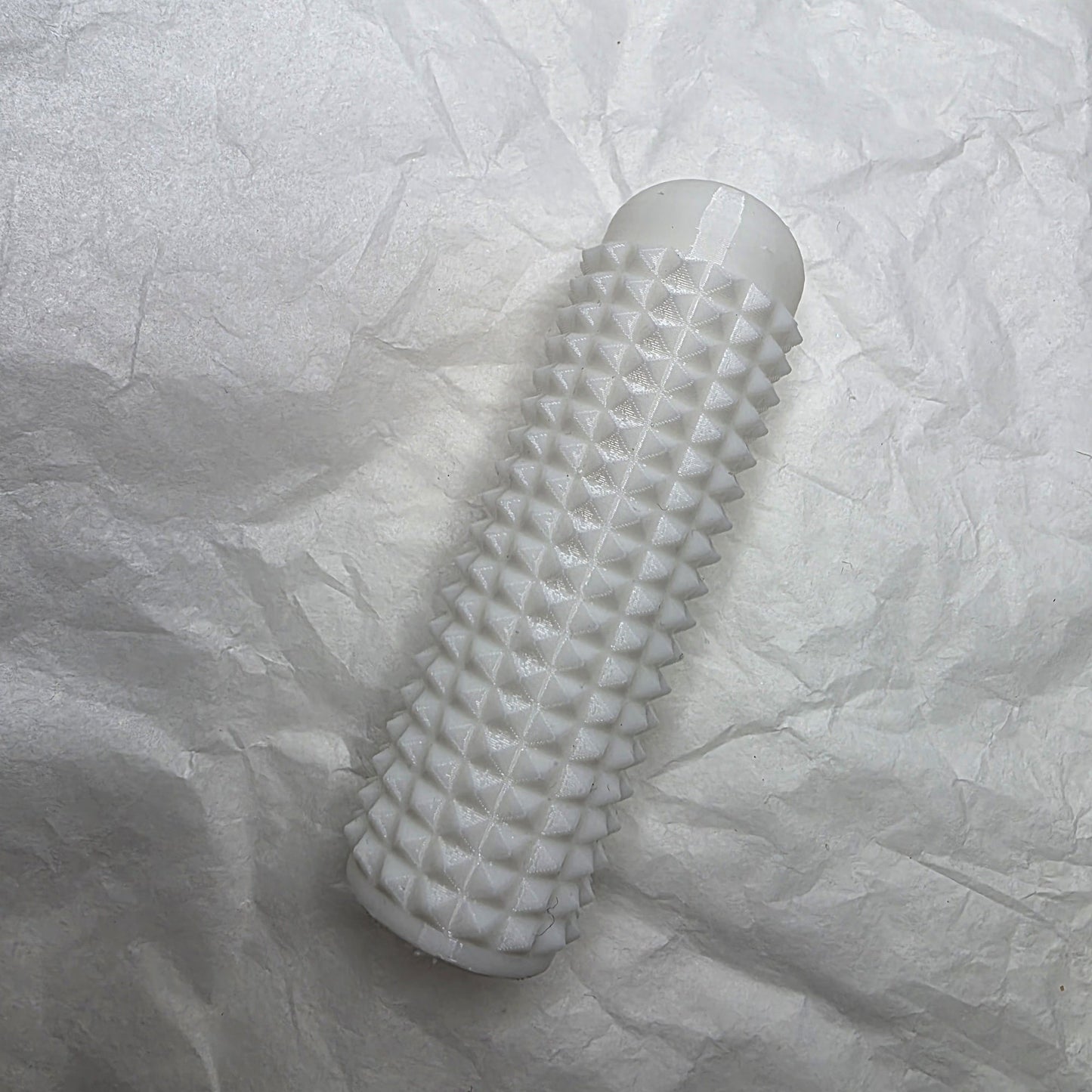 3dFidgets Pain Squeezer  - Massage Roller with Soft, Textured Spikes - for Feet, Body or Hands