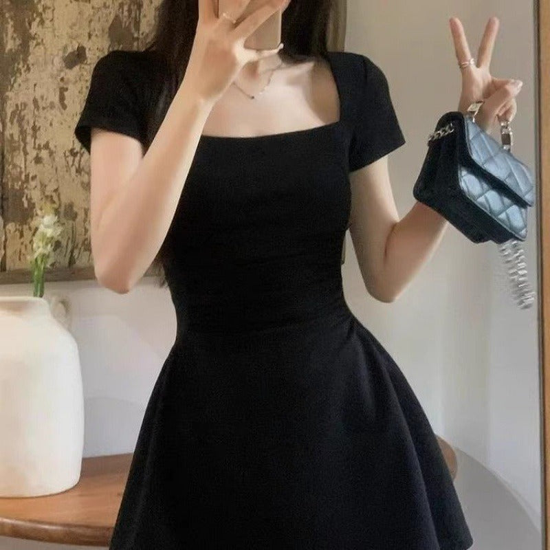 Square Neck Small Dress