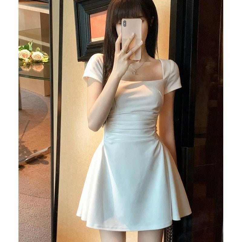 Square Neck Small Dress