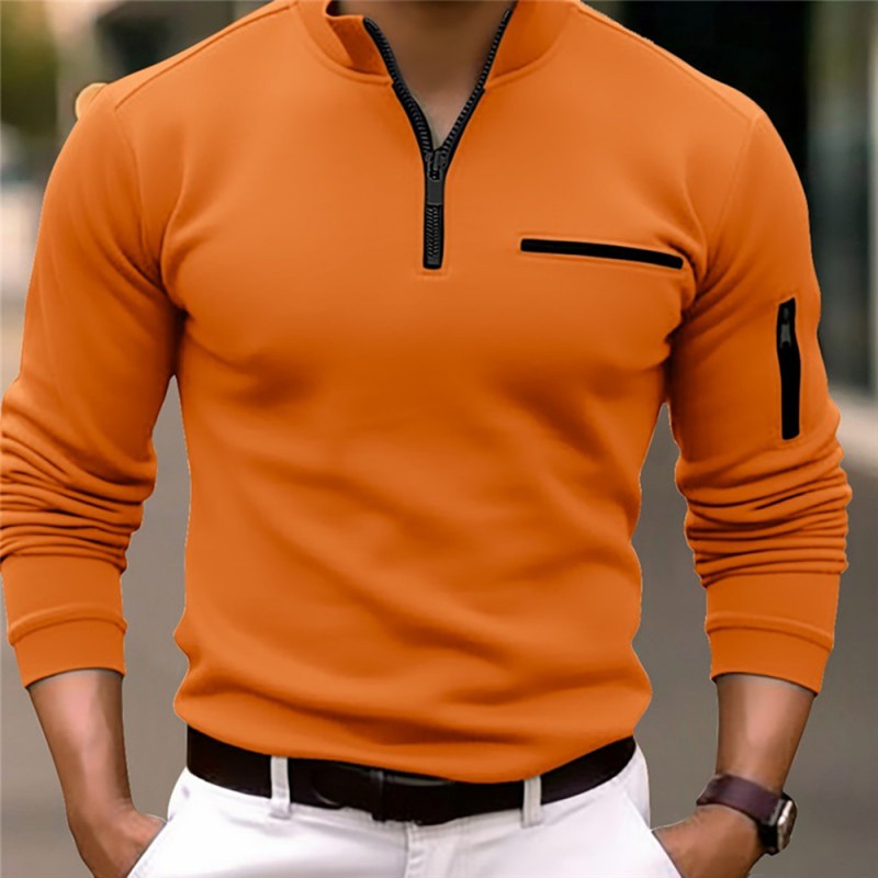 Zip Polo Shirt